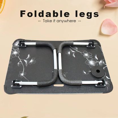 Laptop Table Foldable Portable Notebook Bed Lap Desk