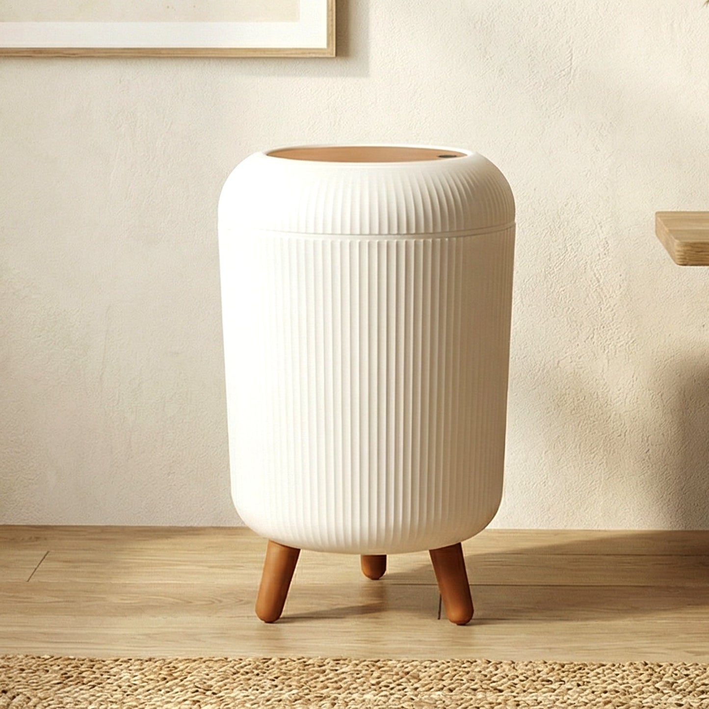 Decorative mini dustbin for desk