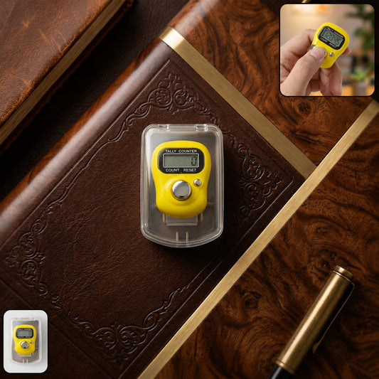 Digital Finger Tally Counter (1 Pc, Mix Color)