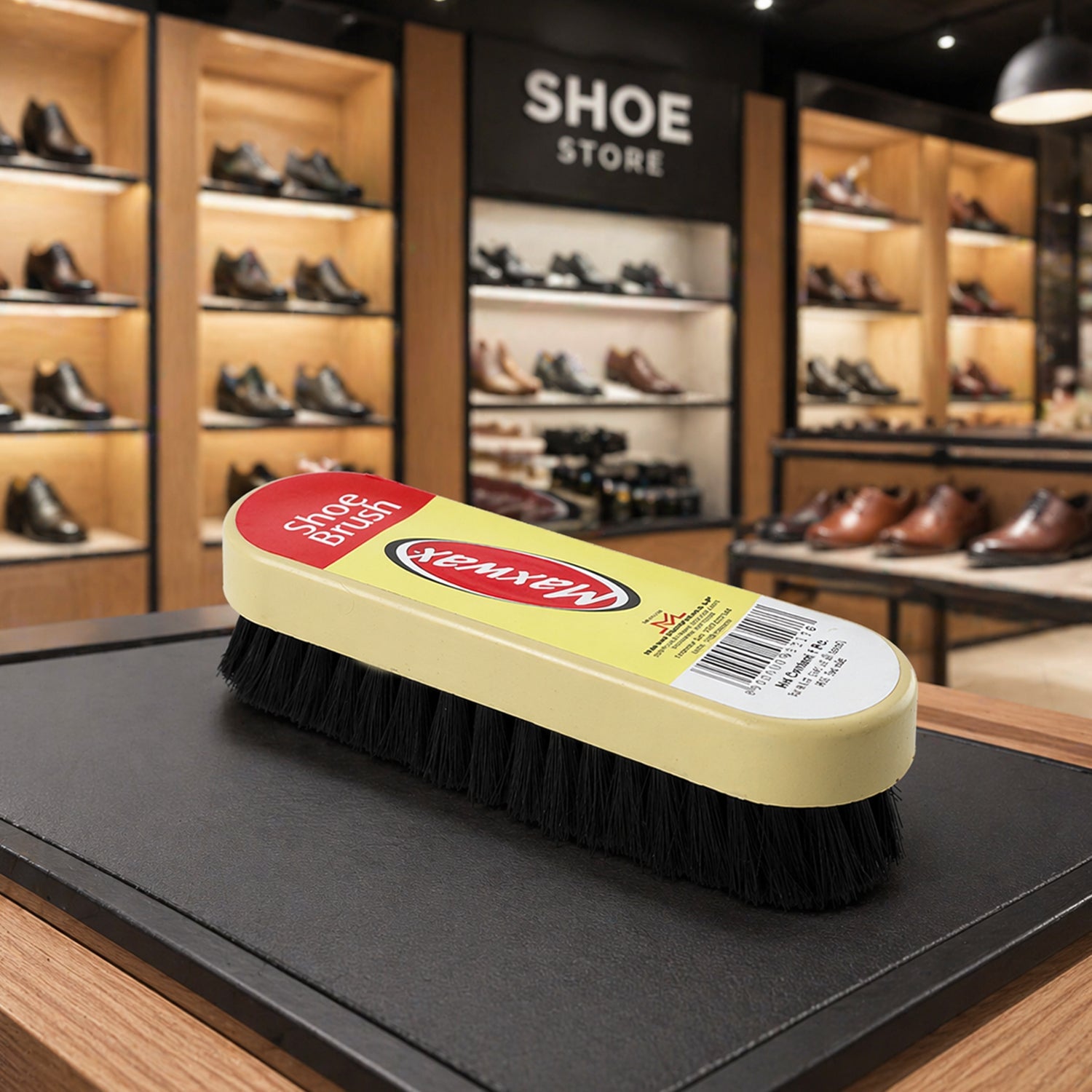 compact shoe cleaning brush