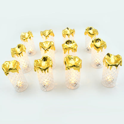 LED Flameless Golden Candle