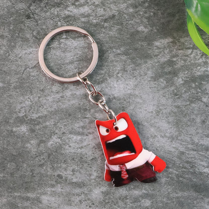 Mini Anime Character Keychain