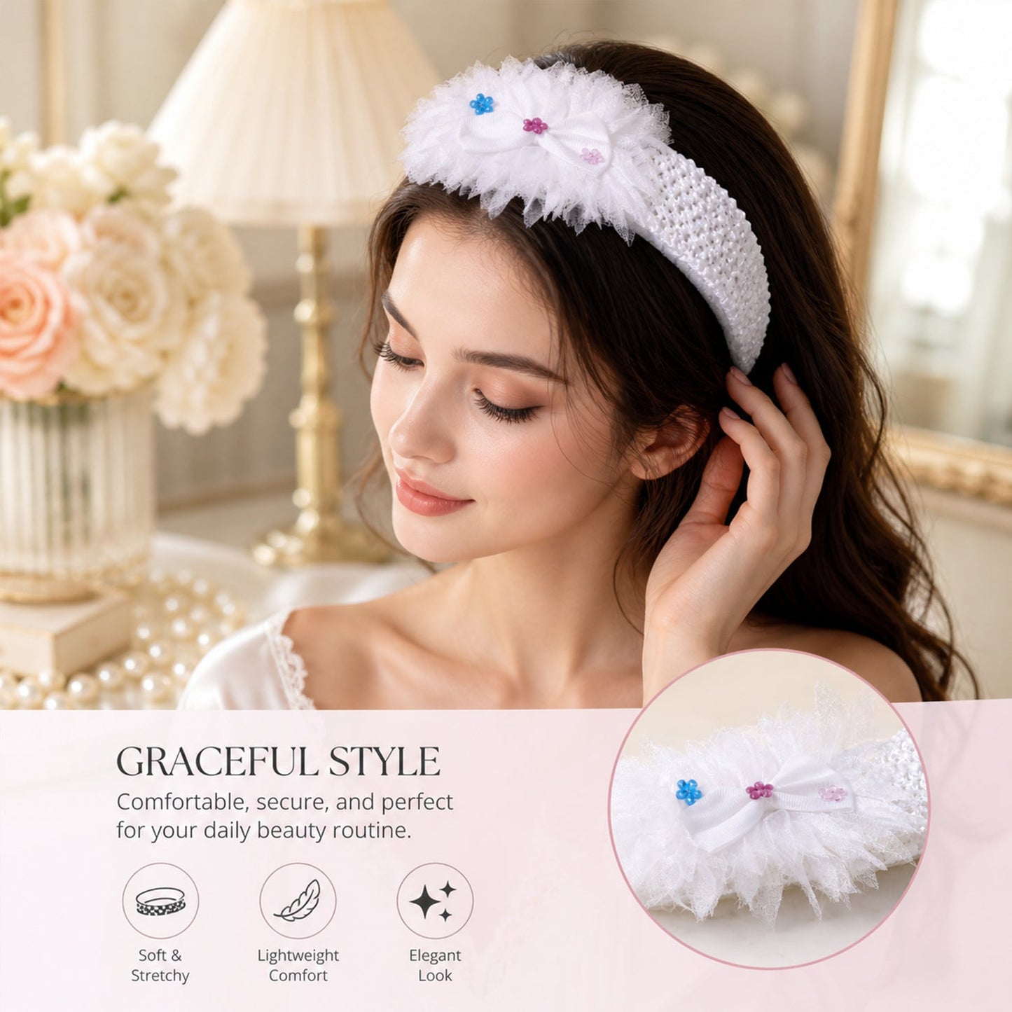 Flower Hair Band