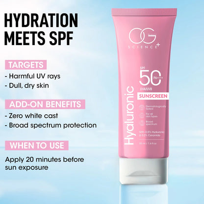 OG Beauty Science Dewy Skin Sunscreen