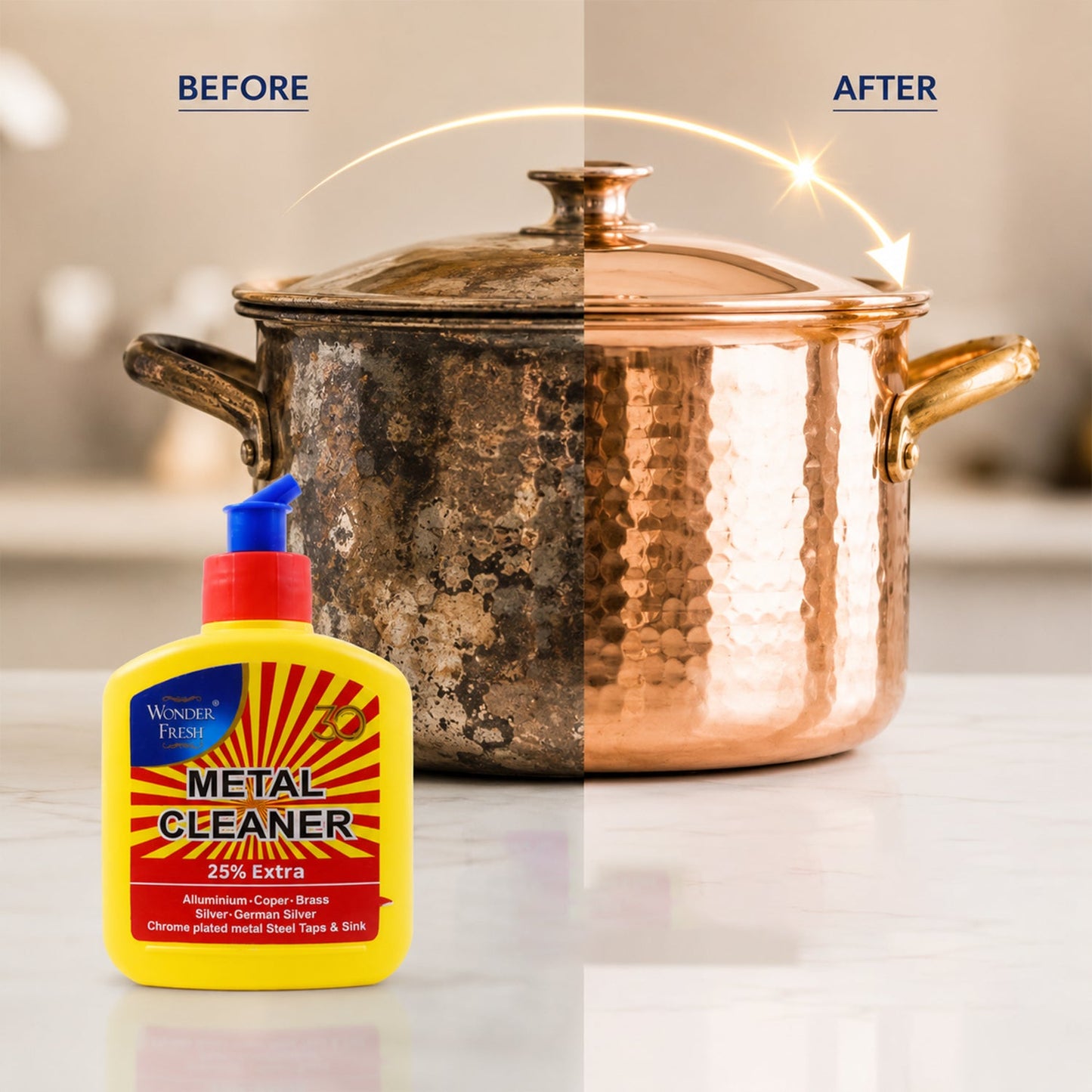 All Metal Cleaner for Polisher Protectant & Cleaner(250 ML)