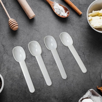 Kitchen Multipurpose Air-tight 4 Sections Storage Containers with 4 spoon (1 Pc )
