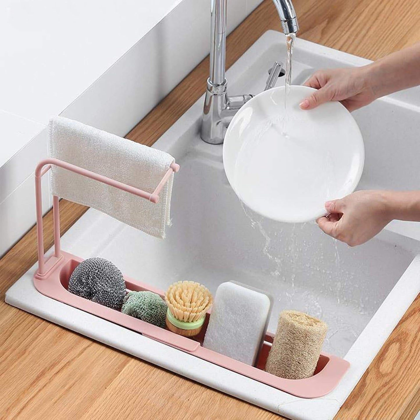  Multipurpose kitchen sink caddy organizer