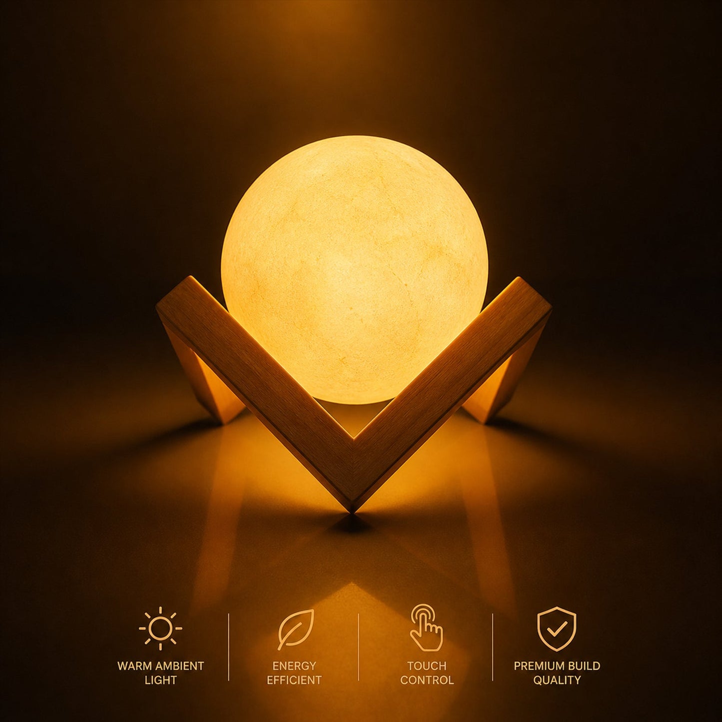 Glow Moon Light for Bedroom Decor