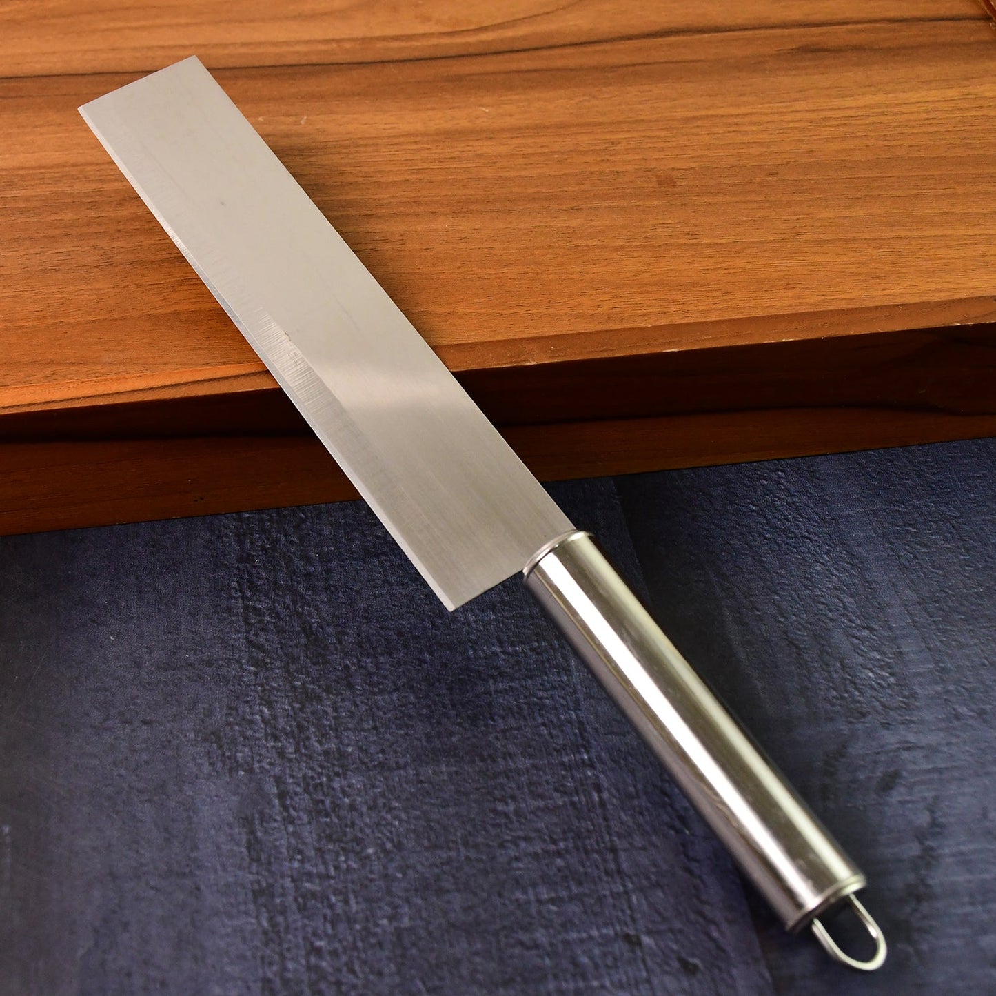  Stainless Steel Vegetable Cleaver Knife - specs detail shot
