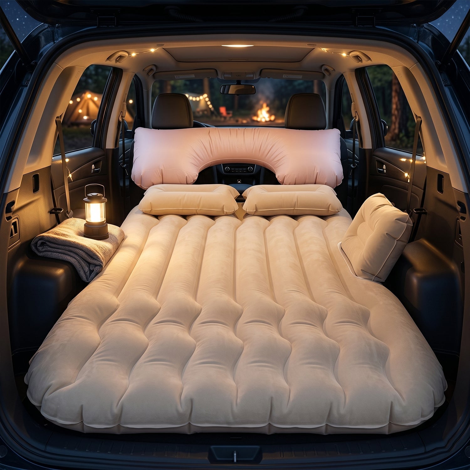 inflatable car sleeping bed set