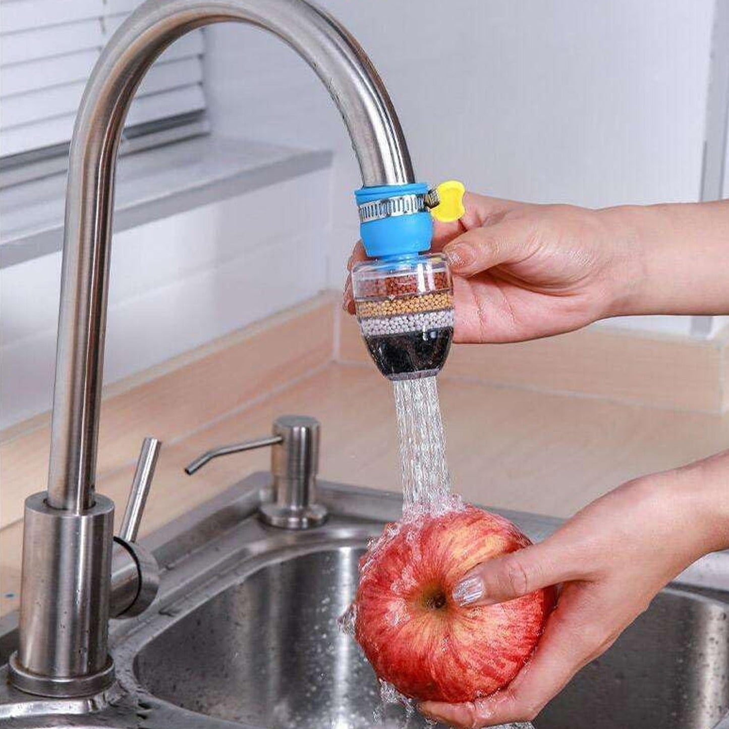  Water Faucet Clean Purifier Filter Cartridge - key feature close-up