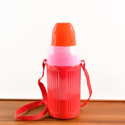 500ml Insulated Sports Water Bottle with Dori & Straw: Leakproof, BPA-Free, Kids