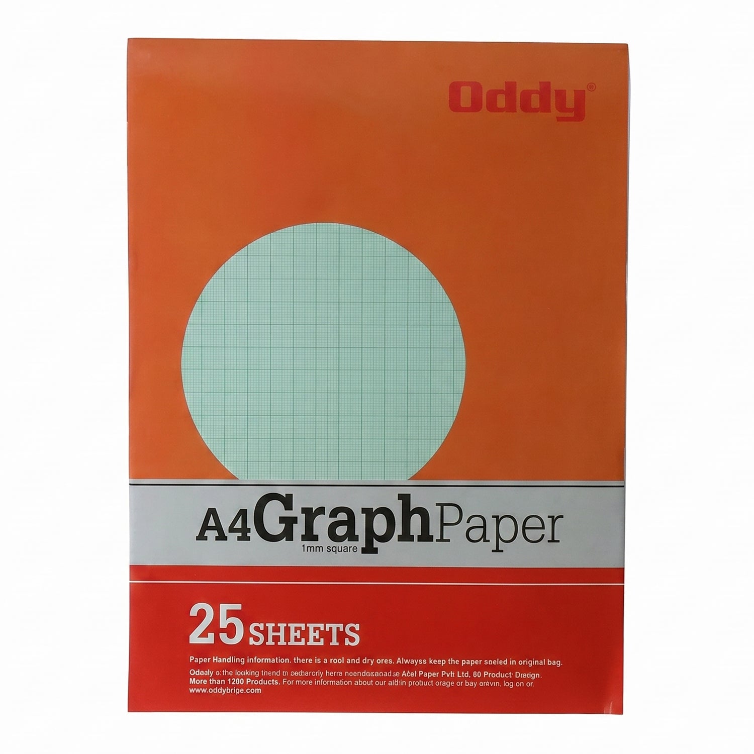 Oddy A4 Graph Paper Product Shot 1