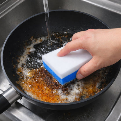 Dual Layer Cleaning Sponge Eraser Pads (2 Pc)