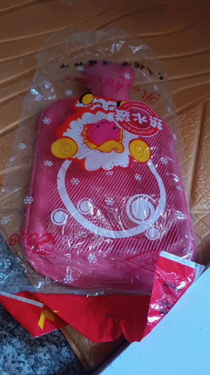 Rubber Hot Water Heating Bag for Pain Relief