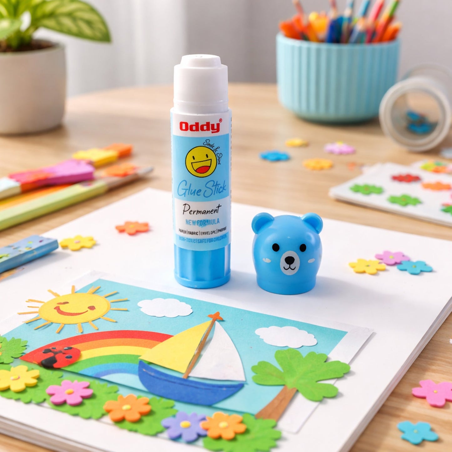 easy use stationery glue stick for children