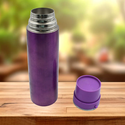 Stainless Steel Water Bottle – Leak Proof Gym Bottle (500 ML)