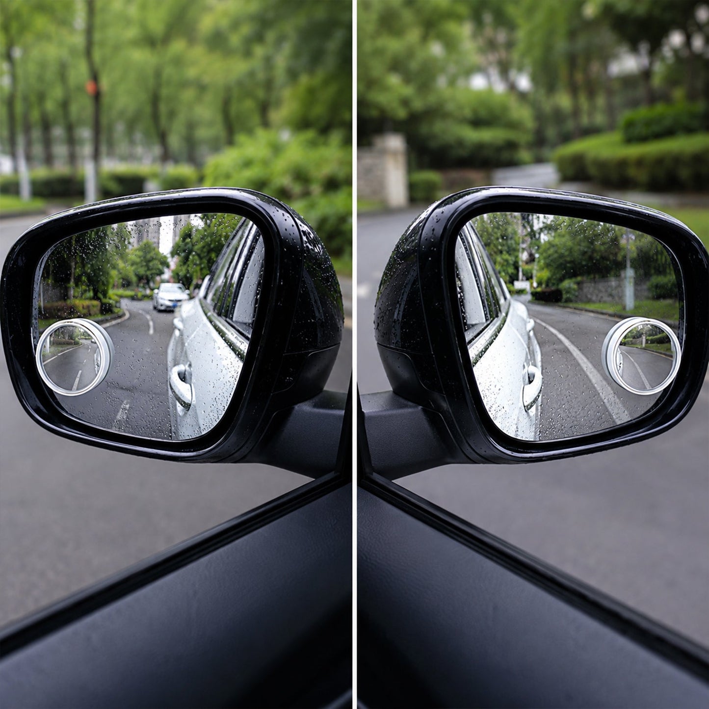 Self-Adhesive 360° Car Rear View Blind Spot Mirror