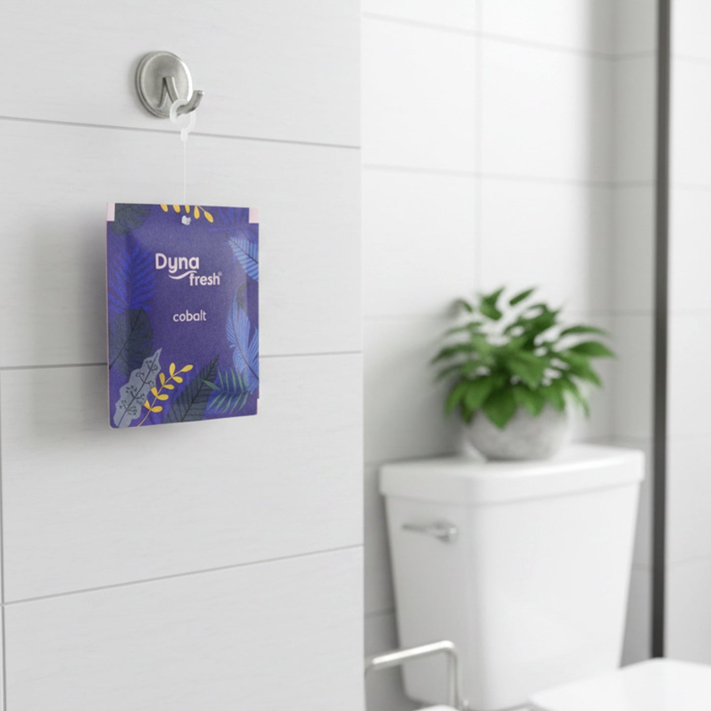 Compact cobalt fragrance gel pack
