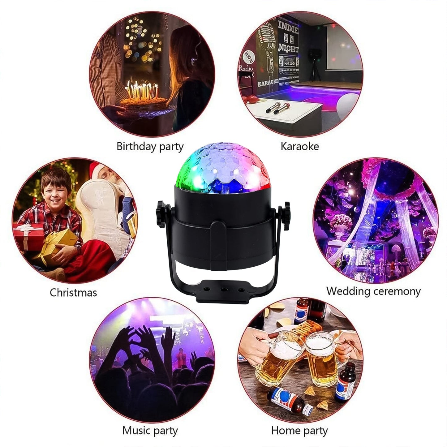 Festival mood lighting