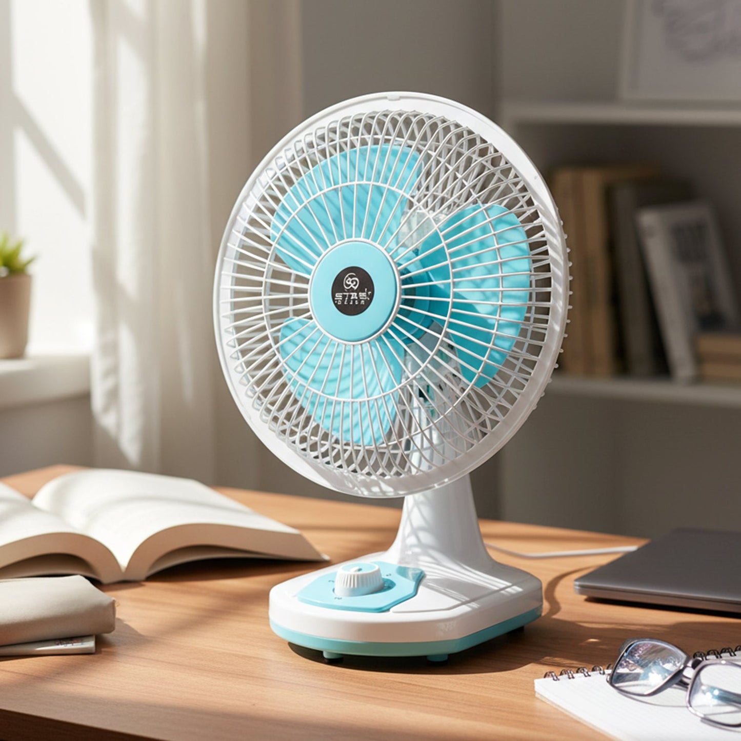  12V DC Table Fan Adjustable Speed - lifestyle