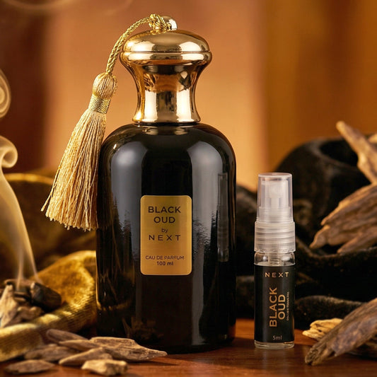 Next premium Black Oud eau de parfum 100 ml bottle