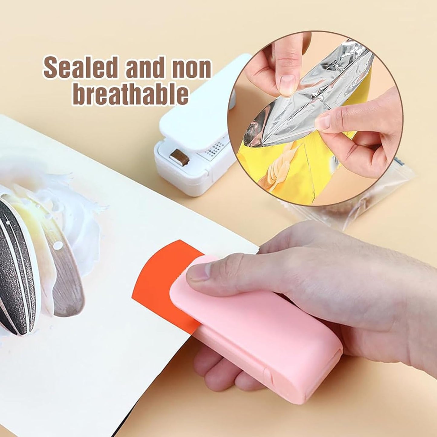  Portable Mini Heat Sealer Machine for Plastic Bags - specs detail shot