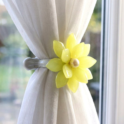 Decorative curtain tieback mix design