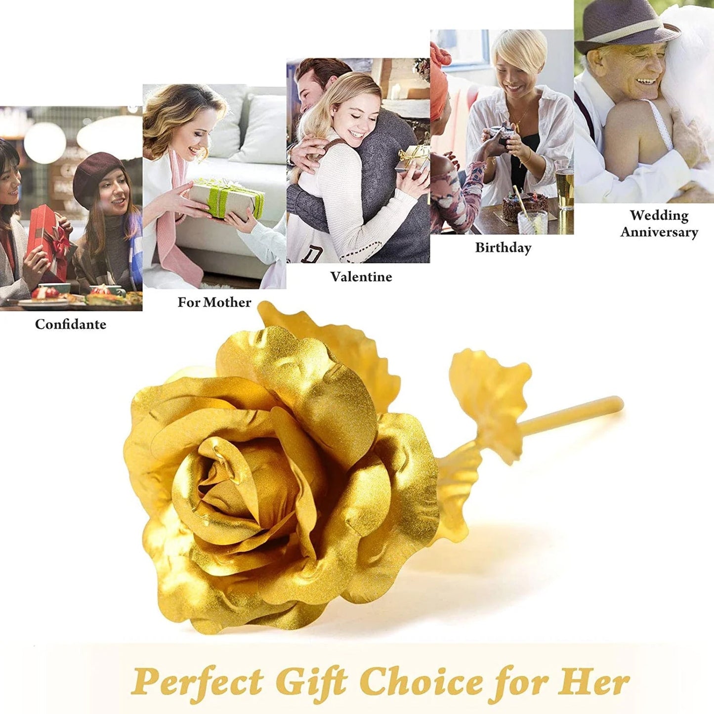 Romantic Heart Love Table Decor Gift Set (1 Set)