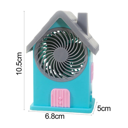Mini Rechargeable Portable Personal Desk Fan (Battery Not Include)