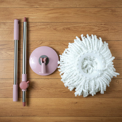 Household cleaning mop rod