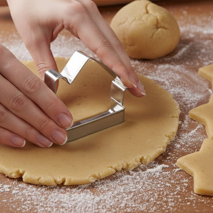 Heavy duty metal cookie cutter set