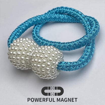 Polyester and Magnet Curtain (2 Pc)