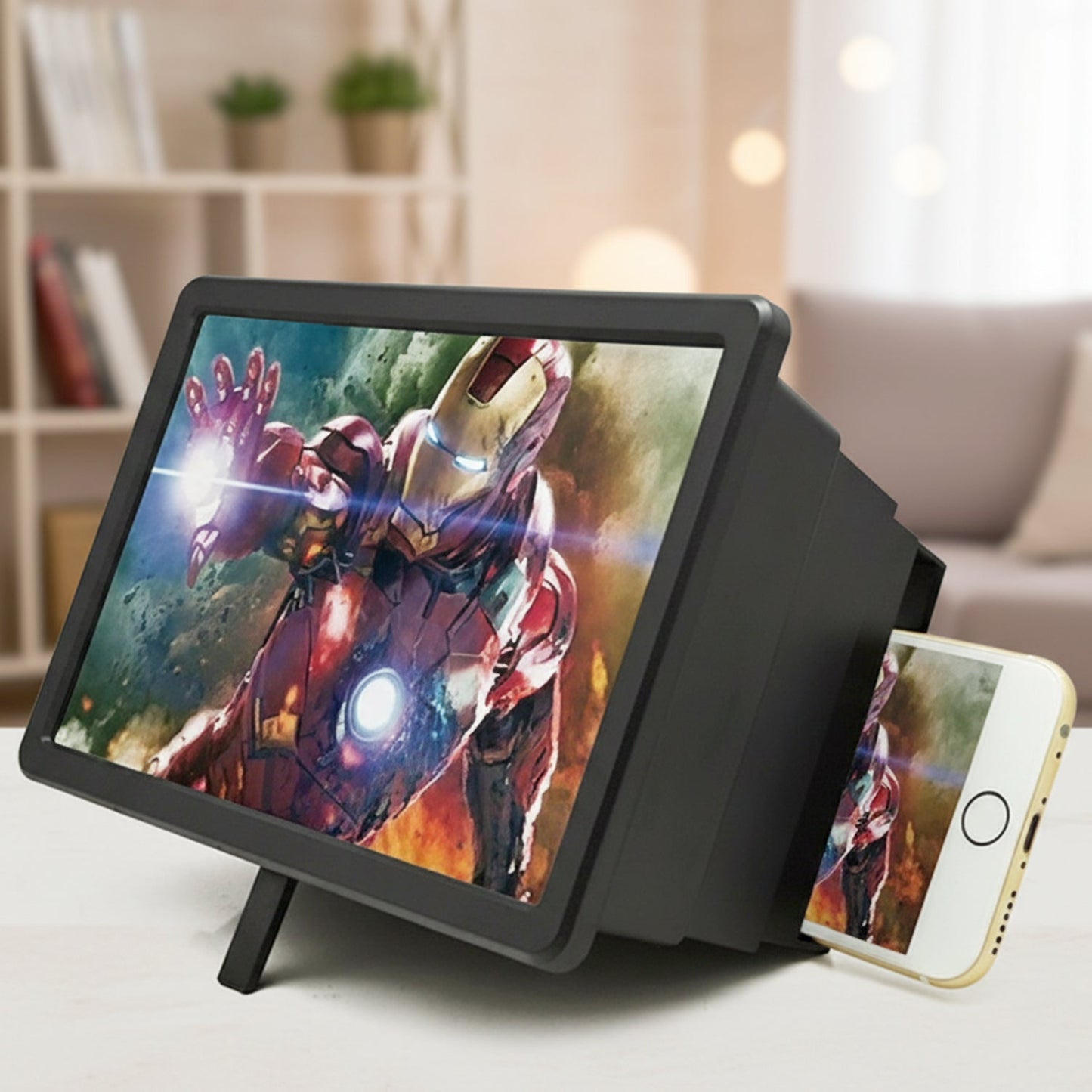 Portable phone screen amplifier