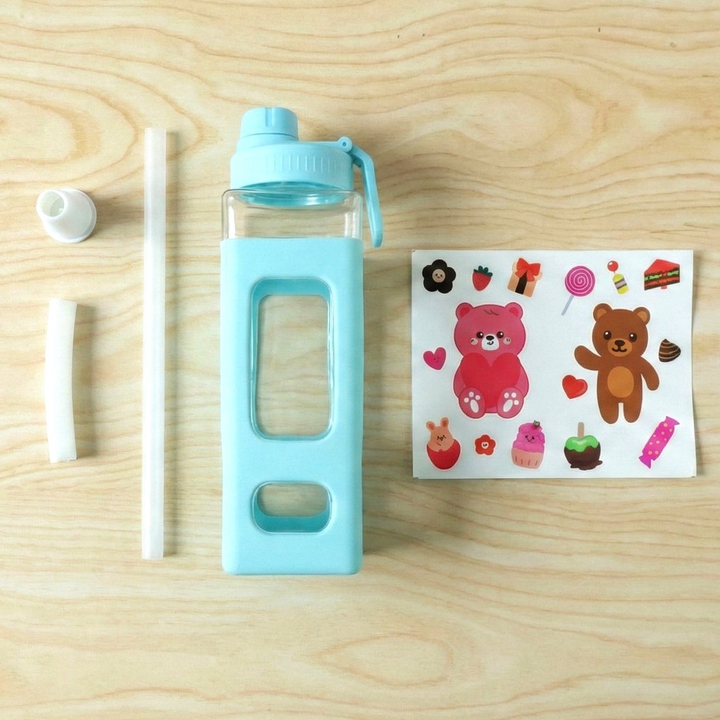 Leak resistant plastic drink bottle