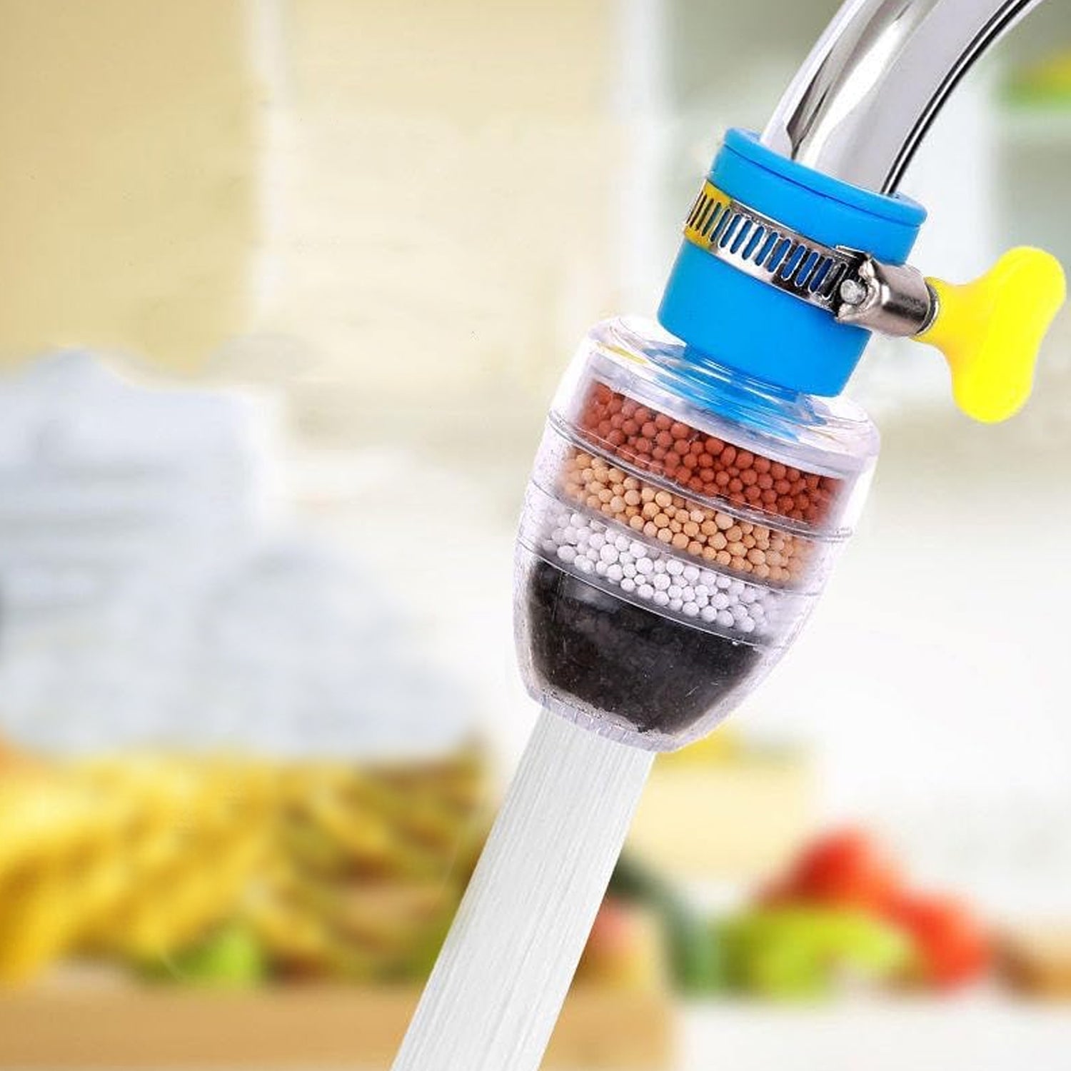 Water Faucet Clean Purifier Filter Cartridge - scale and size reference