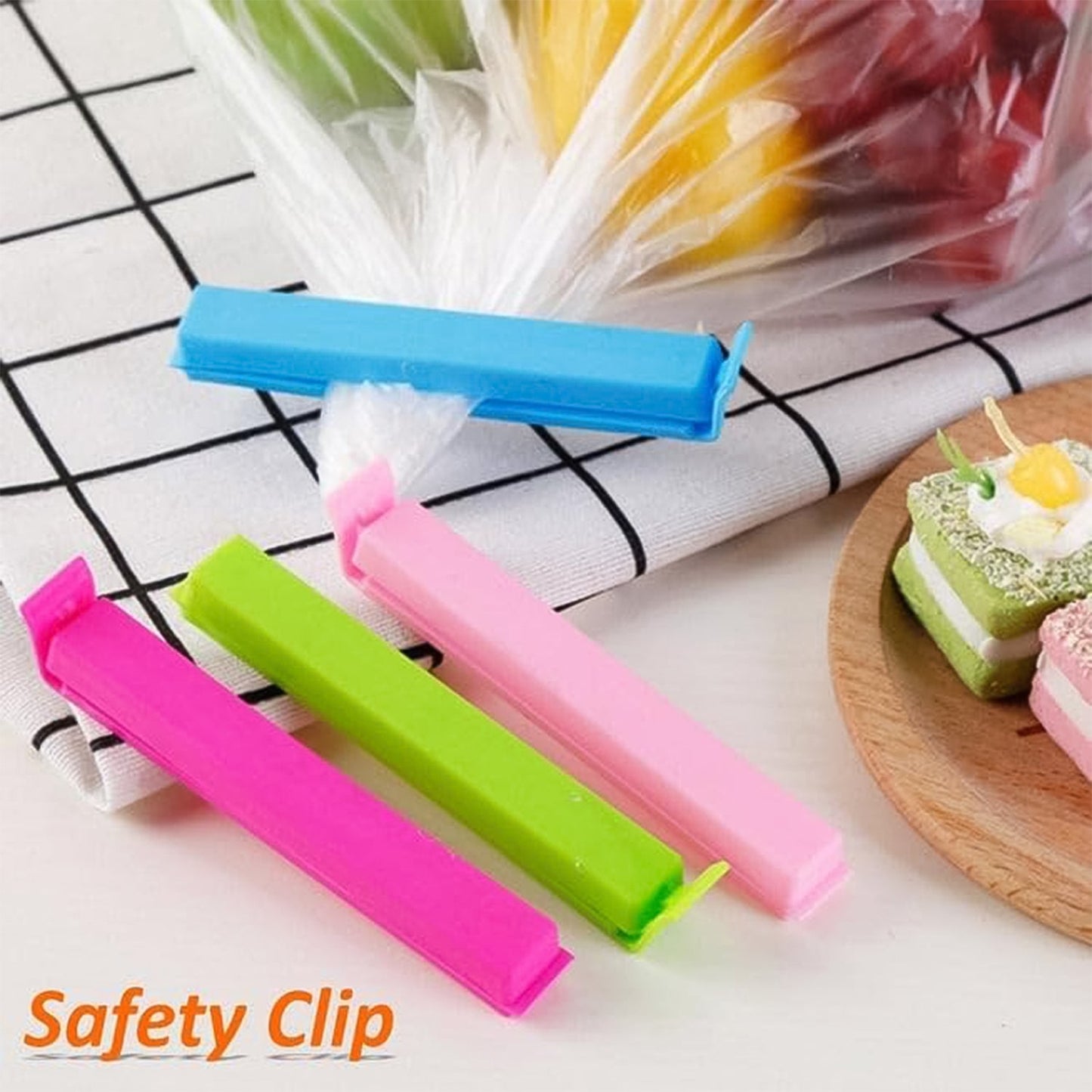 Multipurpose Plastic Pouch Sealer Clips (18 Pc)