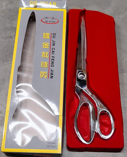 Gold Plated Professional Cloth Cutting Scissor