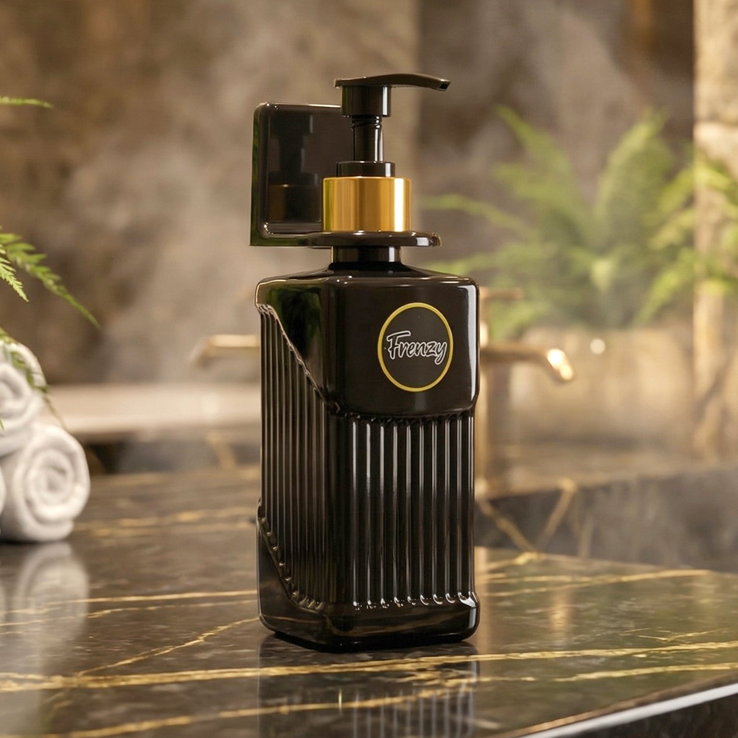 refillable handwash soap container pump bottle