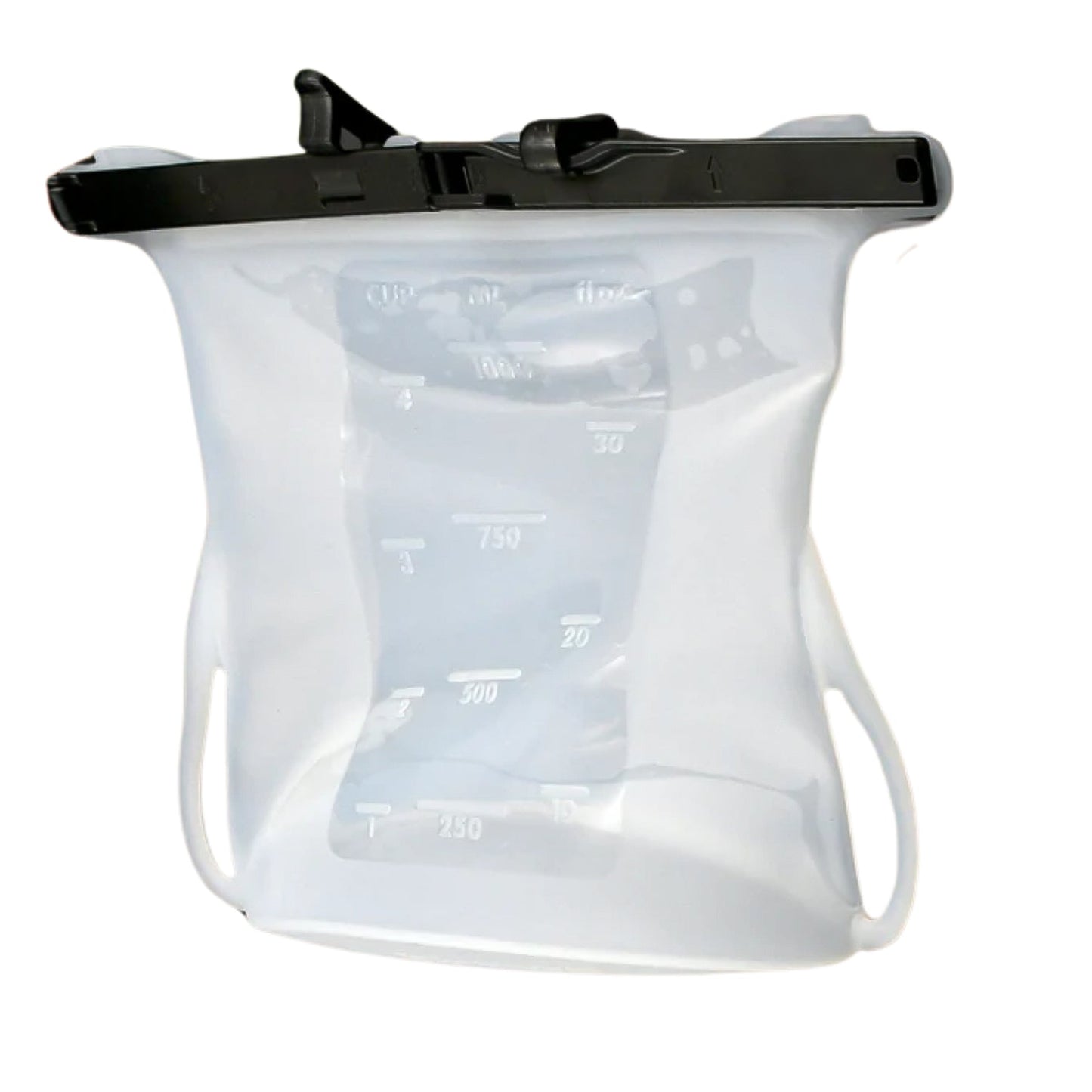 Reusable Silicone Food Storage Bag Leakproof Flat Bottom Freezer 1 Pc