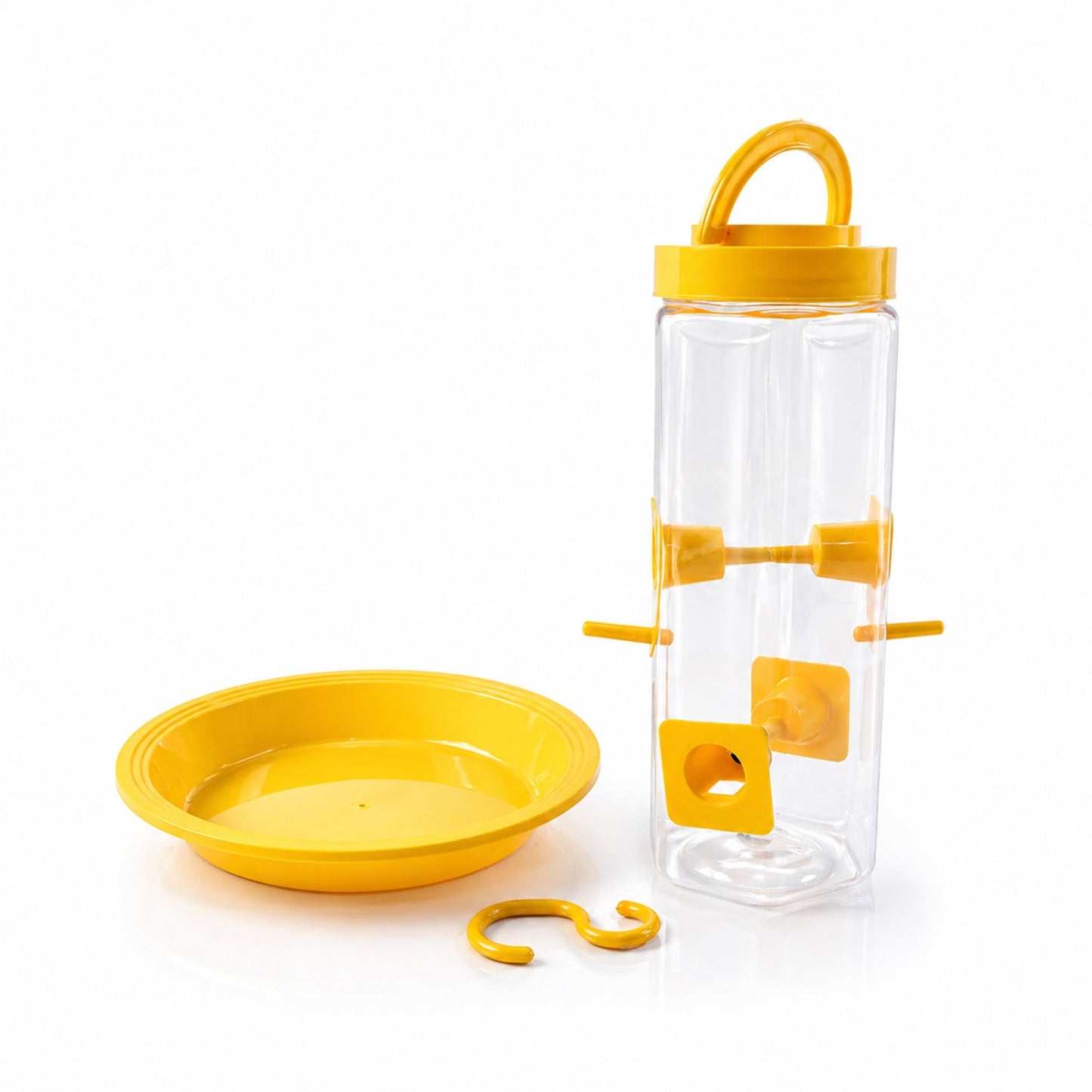 Hanging Bird Feeder with Feeding Ports for Garden & Backyard