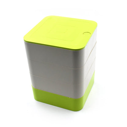 4-layer jewellery box with rotating feature for earrings and accessories India
