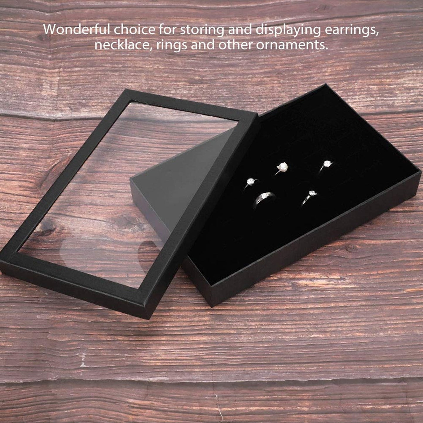 Portable sparkle jewellery case 22x15cm India
