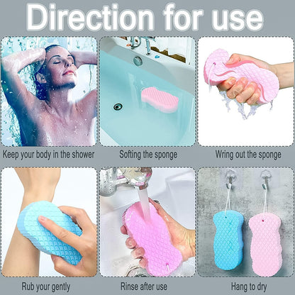 Ultra Soft Exfoliating Sponge – Dead Skin Remover & Face Scrubber