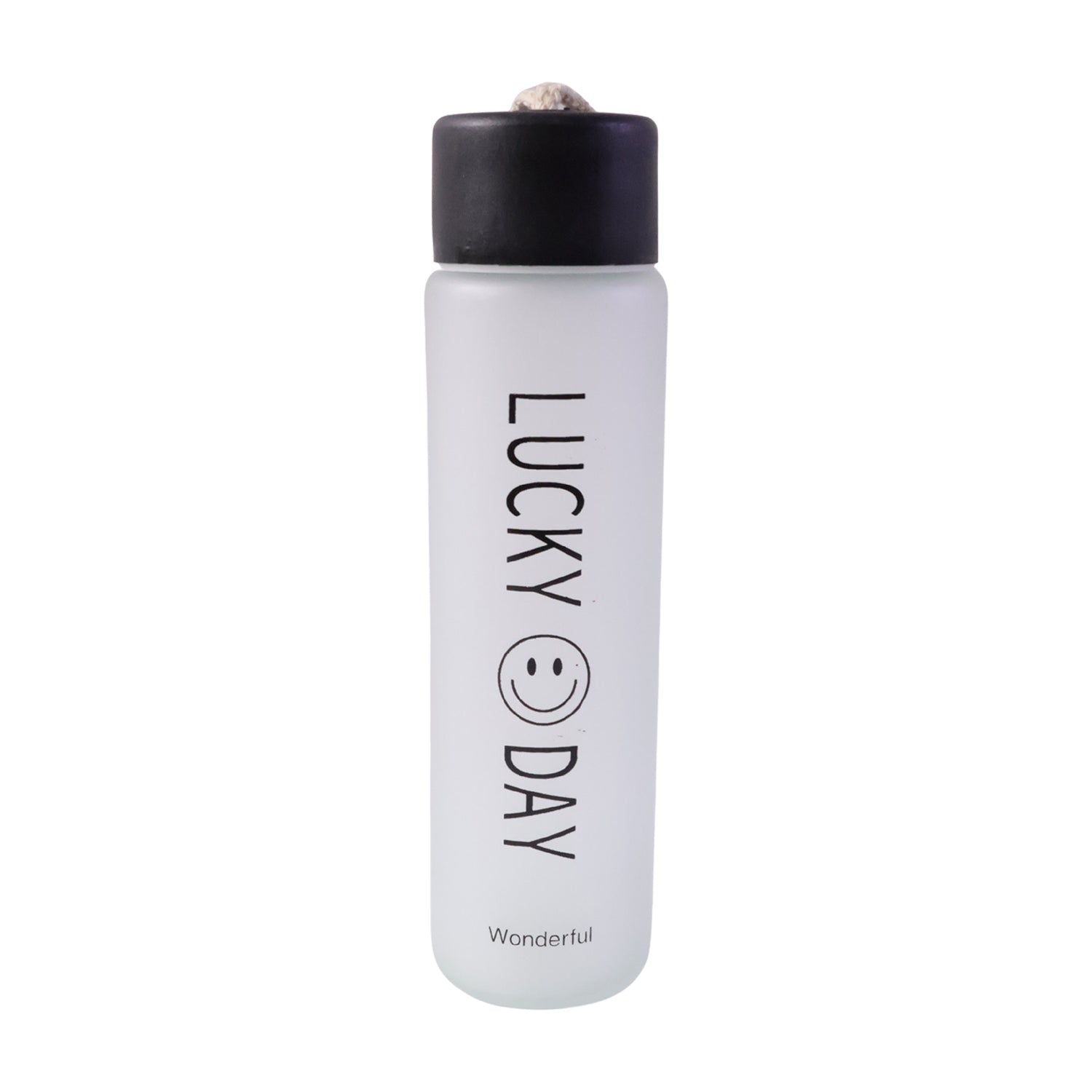 portable glass water bottle