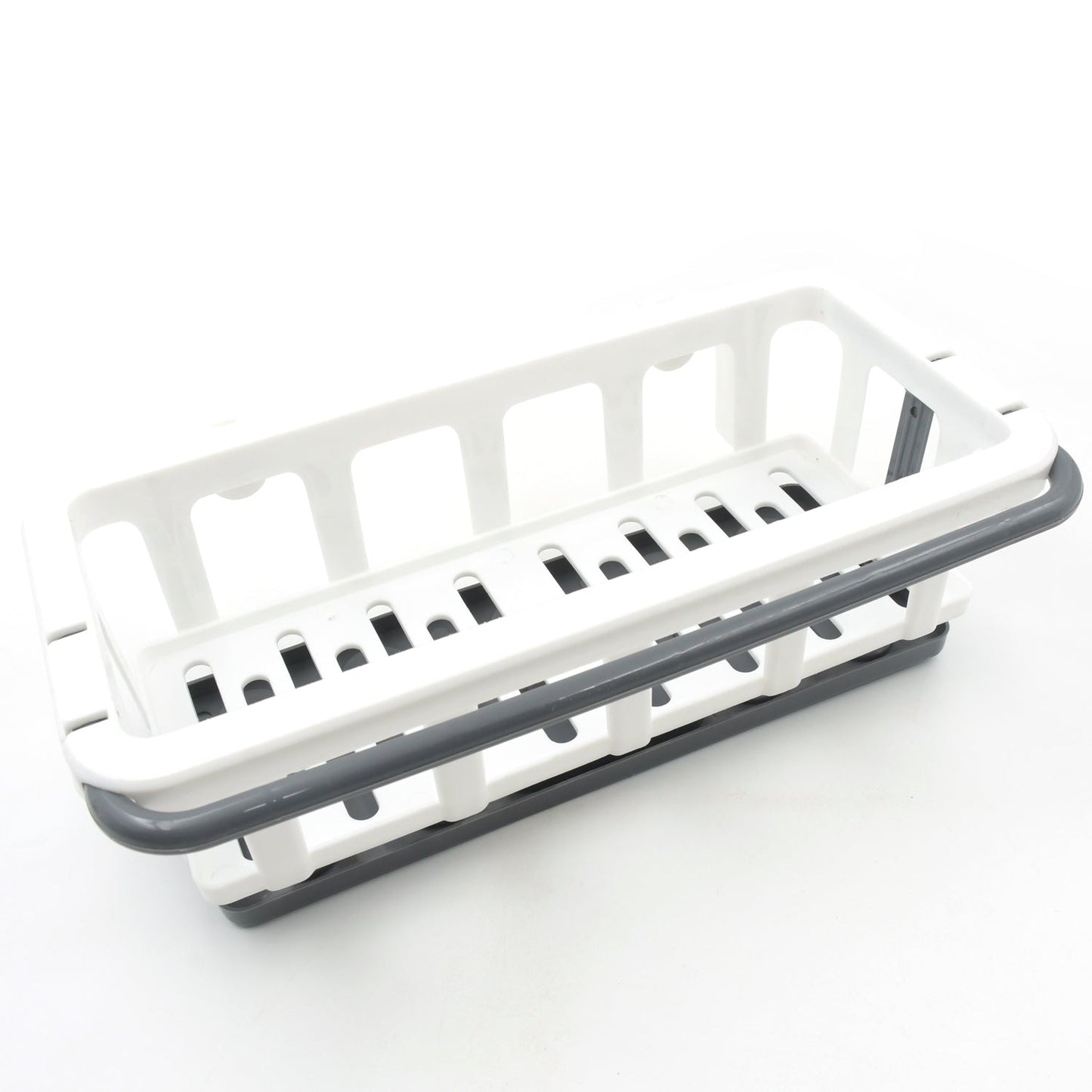 Hanging Drain Rack & Sponge Holder Basket for Kitchen Sink Storage