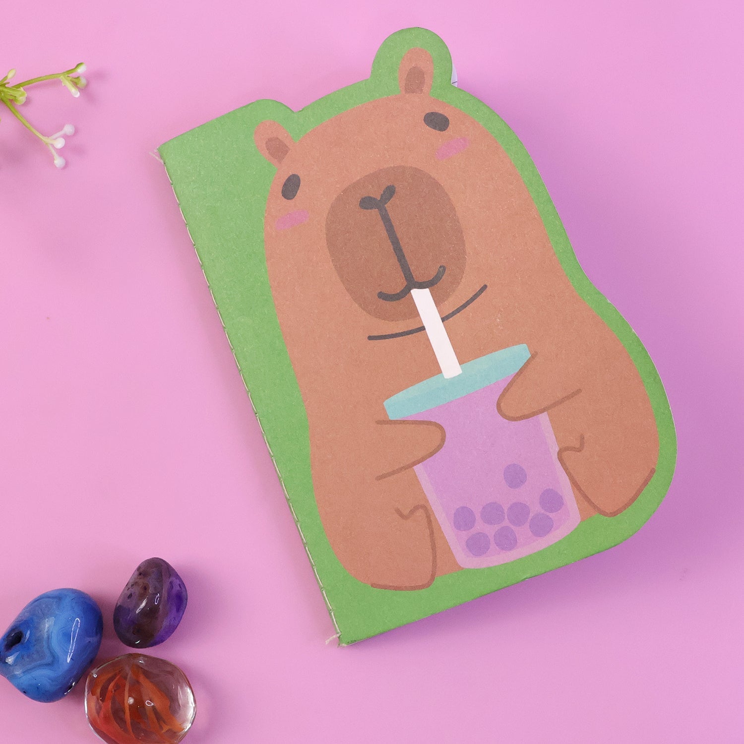 Colorful cartoon notebook for school