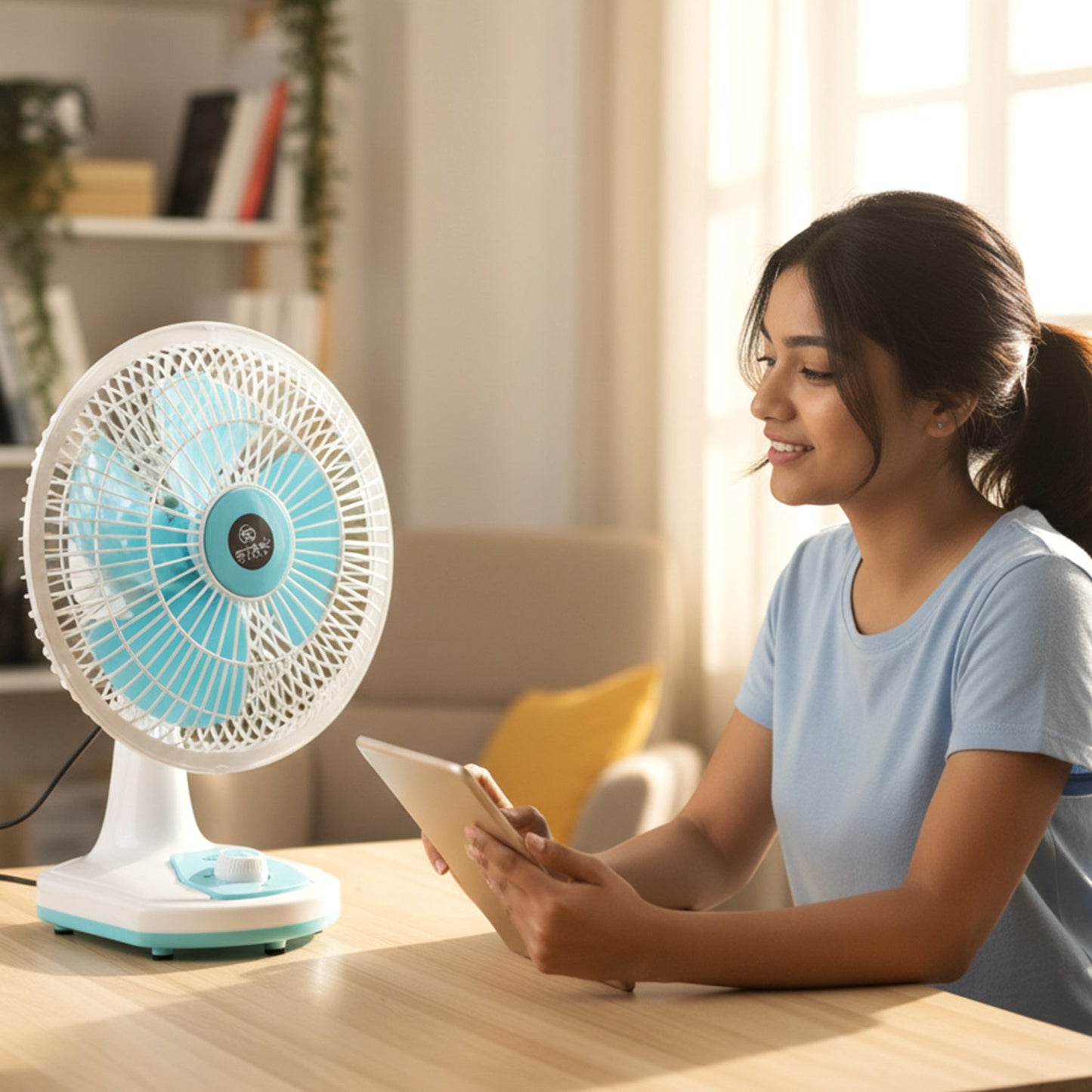  12V DC Table Fan Adjustable Speed - feature