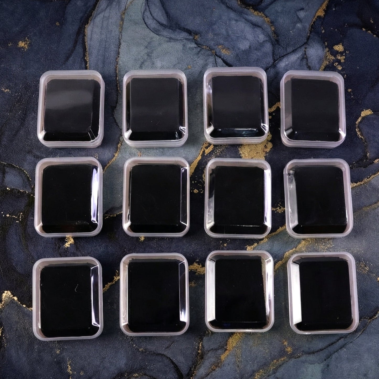 Mini jewellery box 12 pcs back view India