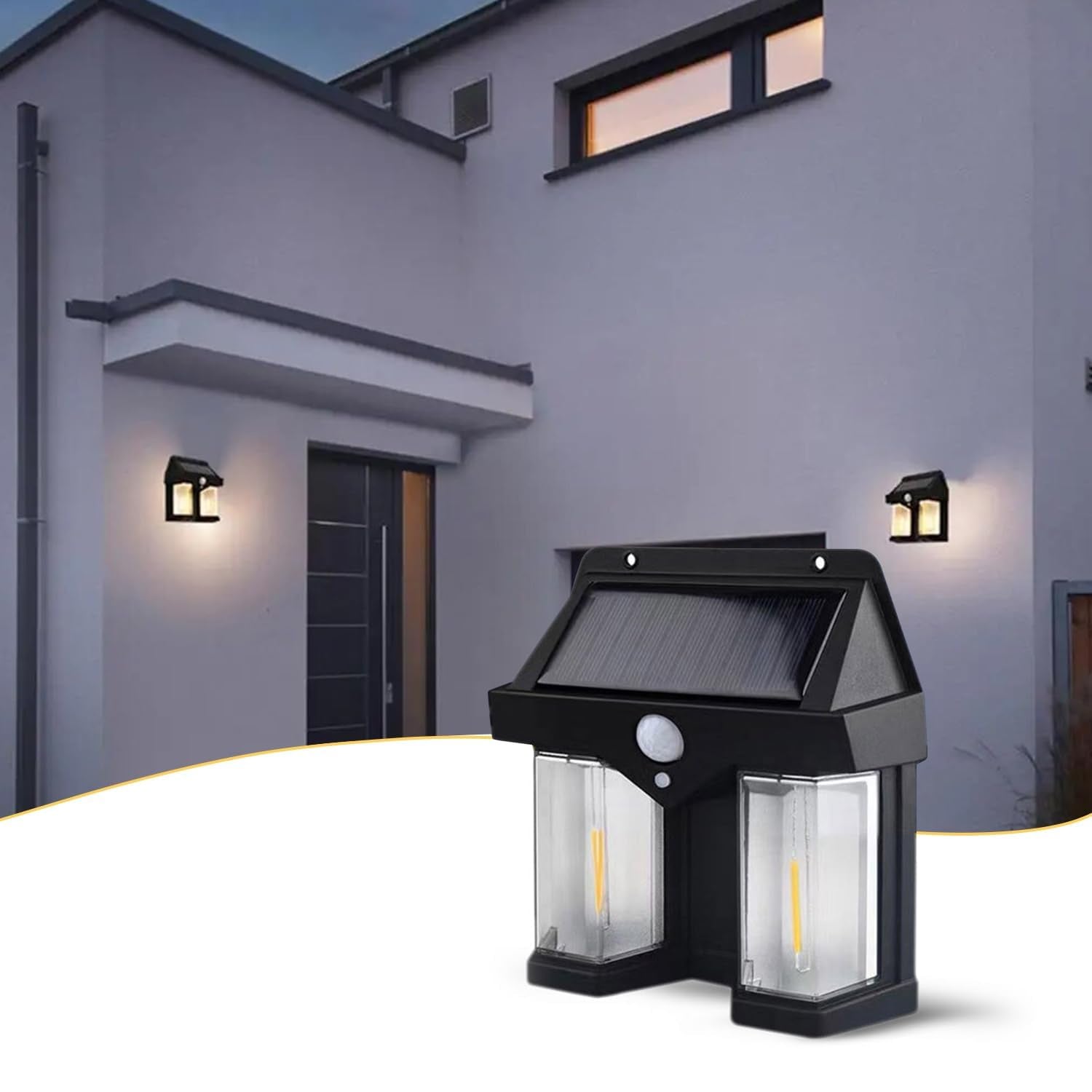  Outdoor Solar Wall Lamp Waterproof - main product shot
